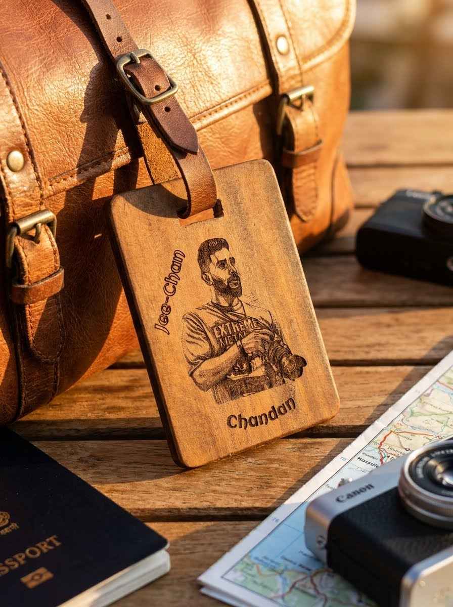 The Family Transit Set | 4-Piece Personalized Bag Tags